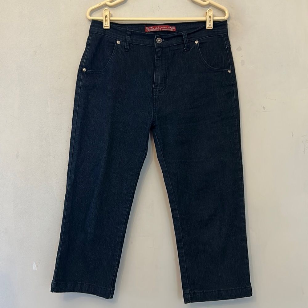 COS cropped decorative back pocket jeans Size 10